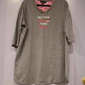 Better Latte Than Never Sleepshirt